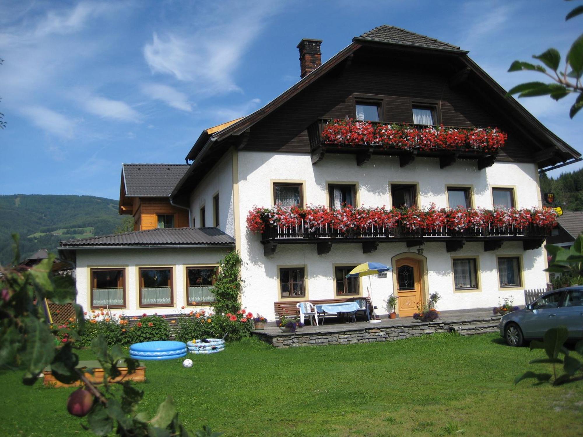 Villa Loecker Mariapfarr Bagian luar foto